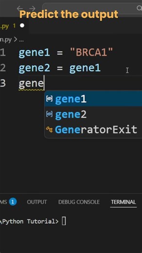 Python Variable Copy Explained (Gene Example) 🧬🐍
