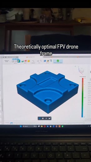 Manafish ROV | This is Manafly, a generative fpv drone frame that in theory could be stronger and lighter than normal carbon fiber frames due to its... | Instagram