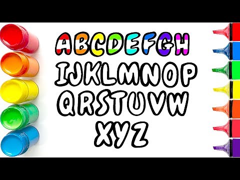 How to Draw the Alphabet | Easy Step-by-Step Tutorial