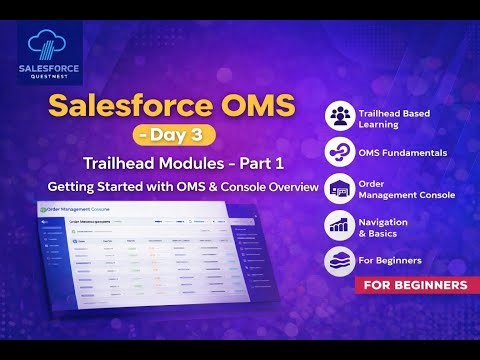 Day 3: OMS Basics & Order Management Console Trailhead Modules – Part 1