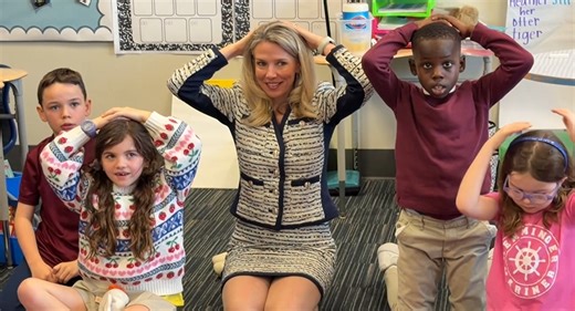 Superintendent Anita Huggins honored for commitment to students