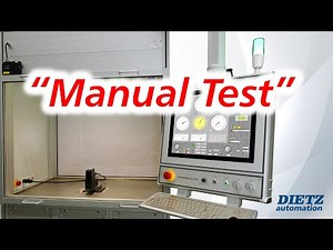 Hydraulic test equipment for servo- and proportional valves