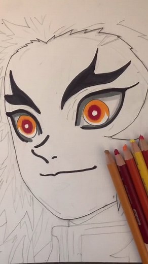 Mastering Anime Art: Rengoku Drawing Tutorial