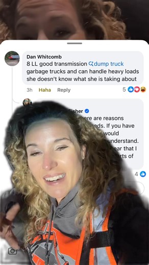 9.5K views · 274 reactions | “Woman talk about semi truck. I hate woman. Woman wrong!”  #femaletruckdriver #femaleconstructionworker #truckdriver #manualtransmission #dumptruck | Dauminique Fisher | Facebook