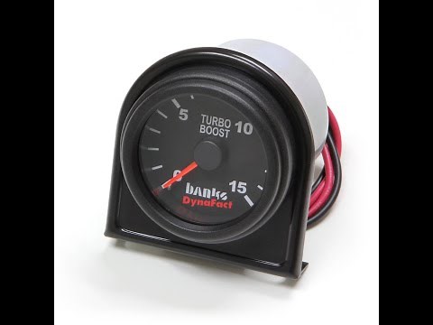 How to install a turbo boost gauge