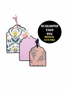 Tag SVG Digital File, Album Tags SVG, Tags Cut File, Gift Tags, Gift Tag Svg, Svg Files for Cutting Machines - Etsy
