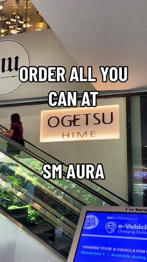OGETSU AT SM AURA - order all you can quality Japanese food! #foodie #foodtiktok #foodlovers #foodlover #foodies #foodiesoftiktok #ogetsuhimesmaura #ogetsu