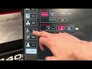 Setting up the Lincoln Torchmate 4400 plasma table for cutting.