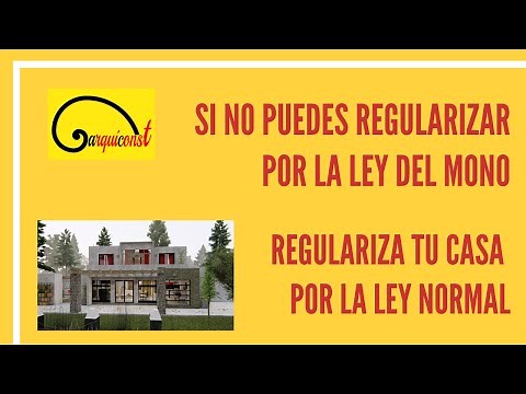Regularización Vivienda por proceso normal - Proyecto de arquitectura desde cero.