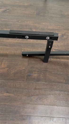 Watch Adjustable size full queen king metal bed frame review  on Amazon Live