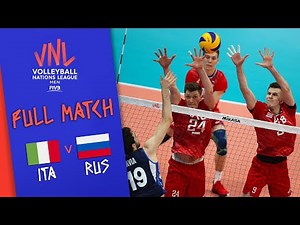 Italy 🆚 Russia - Full Match | Men’s Volleyball Nations League 2019