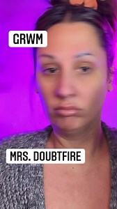 18K views · 350 reactions | Mrs. Doubtfire played by Robin Williams. All makeup and body paint ❤️ | Tasha Caroline | Facebook