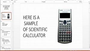 Inverse of a Matrix using Scientific Calculator