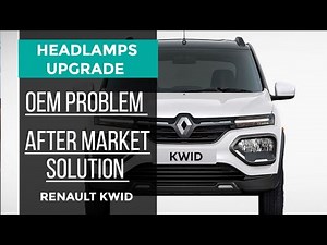 Renault Kwid Headlights: Which Upgrade is Right for You?