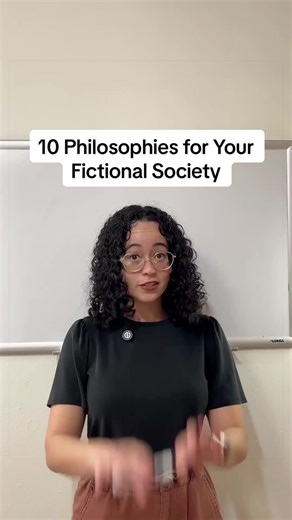 I’ve always thought one of the coolest things about science fiction and fantasy is how they can explore philosophical ideas in unique ways, so here’s 10 philosophies you can build your fictional society around. Quick disclaimer - I’m not an expert by any means, and this video is meant to spark ideas and give you a starting point for your own research! I’m definitely oversimplifying things here, feel free to correct me or add nuance in the comments. :) What’s your favorite story that explore an i