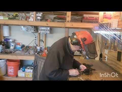 12-16-2025 - Finish cleaning the chipper-shredder blade wheel, and more scrapping