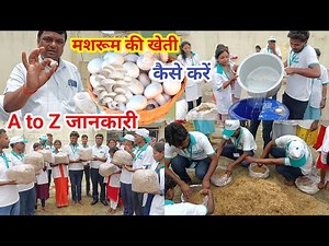 Mushroom Farming Full Process | घर पर मशरूम उगाने का तरीका || mushroom ugane ke liye compost