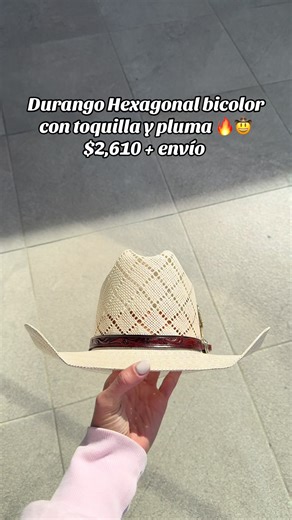 Durango Hexagonal Bicolor Vaquero Hat for Sale