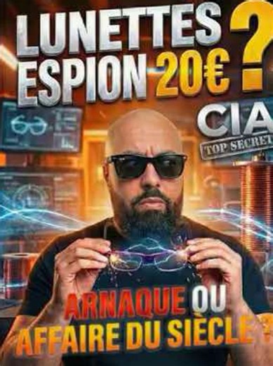 Lunette style meta rayban et xiaomi , C’est PHYSIQUEMENT impossible à ce prix là, non ? 🤯❌ 20€ la technologie de James Bond... soit c’est l’affaire de l’année, soit c’est une caméra cachée et je me suis fait braquer. 🤡 Dites-moi la vérité en comms : Arnaque ou Pépite ? ✅ #meta #rayban #xiaomi #lunette