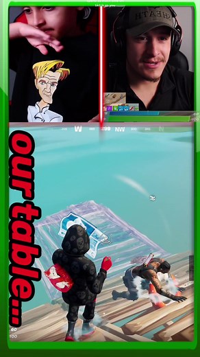 Oh no…. 😂 #fortnite #ohnoourtableitsbroken