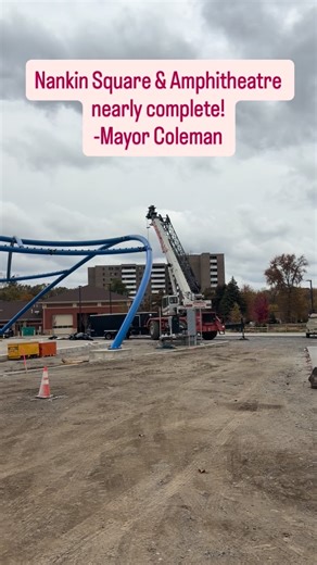 Nankin Square & Amphitheatre is in its final stage of construction and we will be announcing a fun Holiday Event during the Christmas Season soon!🎄 | Mayor Kevin Coleman