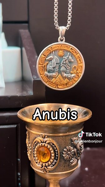 He is powerful but gentle #fyp #anubis #eygptiangod #guardianofthesoul #god