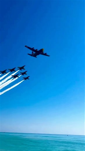 Sky Legends: BLUE ANGELS in Perfect Formation ✨