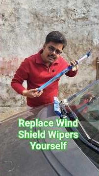 Tutorial Video- How To Replace Wind Shield Wipers #automobile