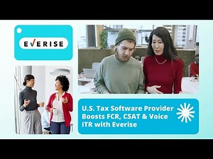 How A U.S. Tax Software Provider Boosted CX with Everise