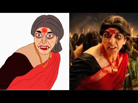BomBholle - Full Video _Laxmii / Akshay Kumar _ Viruss / Ullumanati_ Funny Drawing Meme Video🍎