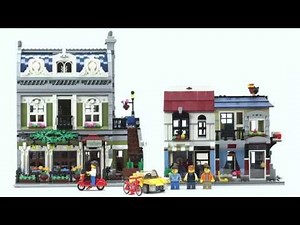 Bike Shop and Café - LEGO Creator - Designer Video 31026