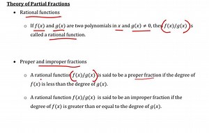 Partial Fractions - Lesson 1 (Part 1)