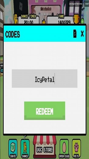 *NEW* CODES DANCE FOR UGC ROBLOX ON 6 JANUARY 2026