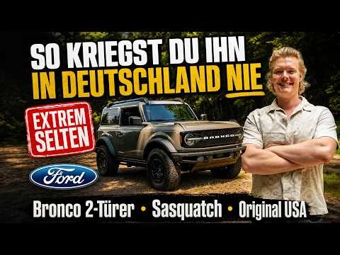 WHAT IS THAT?! 🤯 Bronco 2-Door + MANUAL TRANSMISSION + Sasquatch!