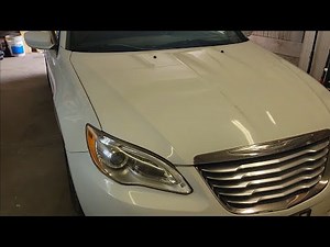 Chrysler 200 rear engine mount. Most difficult of the 4 mounts but very doable on the ground.