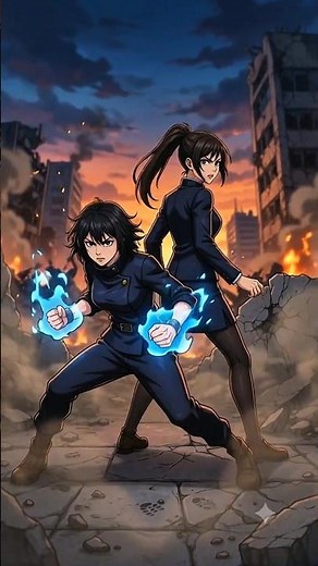 Shoko Ieiri and Hana Kurusu ⚡ Ultimate JJK Battle || Epic Anime Fight 🔥