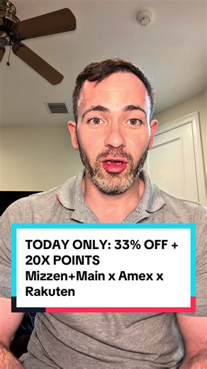 If you need some new dress shirts run and check if you have this Amex offer. Mizzen Main is basically giving away value right now. 👀 Amex just dropped this offer for Mizzen Main where if you spend $150 you get $50 back — and you can do it twice. That’s already 33% off… but it gets even better. Mizzen Main is also 20% back on Rakuten, and if your Rakuten is linked to Amex or Bilt, that becomes 20x points — plus the 1x you’re already earning on your Amex card — all stacked on top of the Amex stat