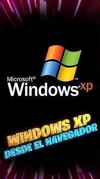 Windows XP in 2025 from the BROWSER!