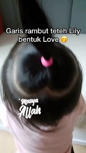 Mba Sawa minta garis iketan rambut teteh Lily bentuk love 🤭 | Cipung Rayyanza Abubu