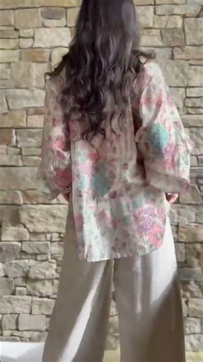 Country Garden Chintz Blouse Blush