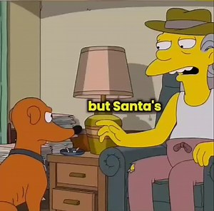 Santa's Little Helper - The Heartwarming Story | The Simpsons Clips