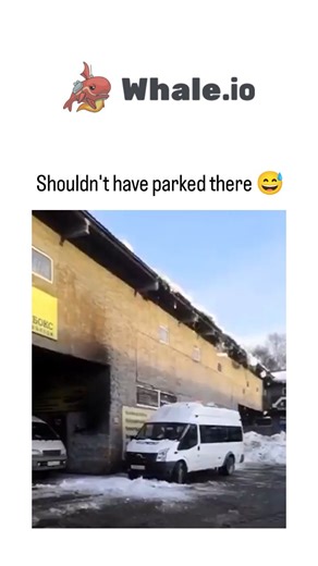 TrendTok Hub on Instagram: "The post shares a 18-second video of a white van suddenly buried under a massive snow slide from a building roof in a snowy Russian setting, accompanied by surprised exclamations in Russian, emphasizing winter's chaotic humor. Authored by @ChannelInteres , a casual content curator, the clip exploded to over 1.1 million views and 1,700 likes in under 24 hours, tapping into viral appeal of relatable, low-stakes disasters amid December's heavy snowfall patterns. Thread r