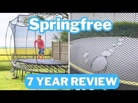 7 Year Springfree Trampoline Review - Are They Worth The Money? 092 Large Oval