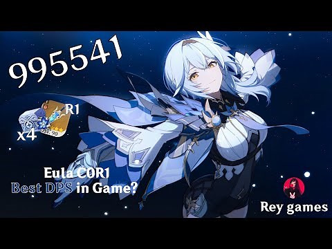 Complete Eula Guide | EULA C0 | DPS Build | 1Million Damage | Raiden Boss Fight | Genshin Impact