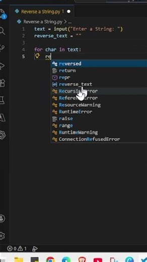 How to make basic reverse a string using python & ChatGPT project 24 #coding #python #project