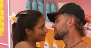 Love Island's Shakira and Harry put on romantic display in wedding day snaps