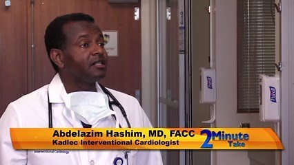 Kadlec Regional Medical Center has been recognized for its excellence in non-surgical invasive heart care. Kadlec participates in COAP, or Cardiac Outcomes Assessment Program, which measures quality data in a variety of cardiac treatment areas. Known as Percutaneous Cardiac Intervention, or PCI, Kadlec earned high marks in six of eight key quality indicators. Learn more from Kadlec interventional cardiologist, Abdelazim Osman Hashim, MD in a 2 Minute Take video segment. | Kadlec