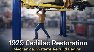 1929 Cadillac restoration – mechanical systems rebuild begins
