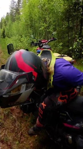 Moporeissu Itä-Suomeen | AT Ralli 2025, osa 1 (ENG subs) #shorts #dualsport #adventure #finland