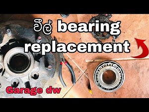 Replacing Nissan d21 pickup weel bearings | DIY | How to lubricate bearings properly